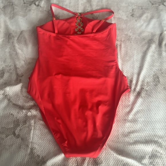 Bleu Rod Beattie High Neck One Piece Swimsuit - Picture 3 of 7